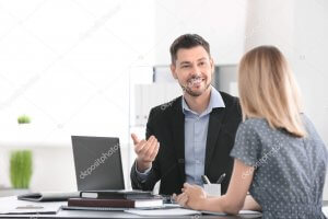 depositphotos 189537346 stock photo businessman consulting woman e1568717130406