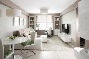depositphotos 45276821 stock photo bright interior of living room