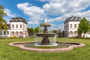 Hanau Schlosspark Brunnen
