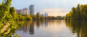 Offenbach Blick Fluss